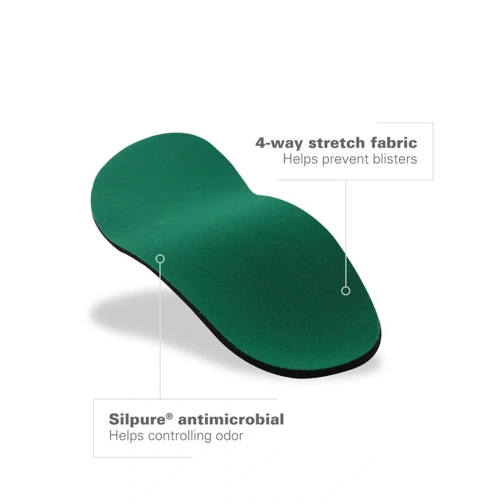 SpencoRX Thinsole Orthotic Arch‎ Supports Full-Length W(7-8) M(6-7)